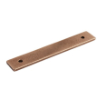 Schaub 211112-NB<br />Vinci Backplate for Cabinet Appliance Pull - Natural Bronze - 12" C-to-C 