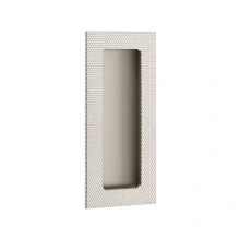 Emtek<br />222304 - Modern Rectangular Knurled Flush Pull 1-3/4" x 4"