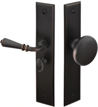 Emtek - 2291 - Rectangular Brass Screen Door Lock