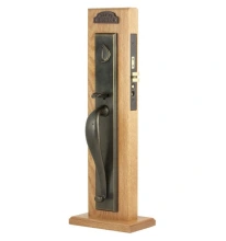 Emtek<br />3326 - Rectangular Full Length Mortise Entry Set