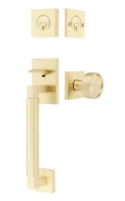 Emtek - 4224 - Hercules Smooth Sectional Entry Set, Double Cylinder