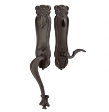 Emtek<br />472333 - Art Nouveau Tubular Entry Set Double Cylinder