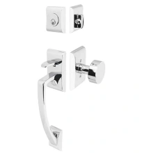 Emtek<br />4817 - Ares Tubular Entry Set Single Cylinder