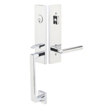 Emtek<br />4828 - Davos Tubular Entry Set Double Cylinder