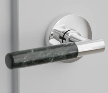 Emtek<br />5059 Select Brass - Disk Rose Lever - DUMMY