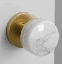 Emtek<br />5109 Select Brass Conical - Disk Rose Knob - PASSAGE