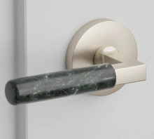 Emtek<br />5109 Select Brass - Disk Rose Lever - PASSAGE