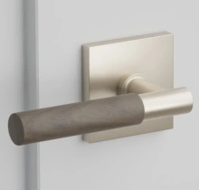 Emtek<br />5210 Select Brass - Square Rose Lever - PRIVACY