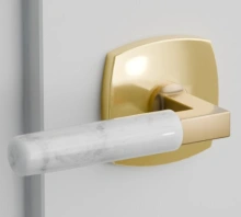 Emtek<br />5316 Select Brass - Urban Modern Rose Lever - PASSAGE