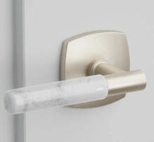 Emtek<br />5326 Select Brass - Urban Modern Rose Lever - PRIVACY