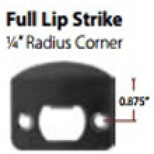 Emtek - 86085 - FULL LIP STRIKE, 1/4 RADIUS CORNERS