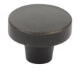 Emtek<br />86660 - Sandcast Bronze Rustic Modern Round Knob 1 3/8"