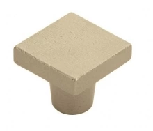 Emtek - 86663 - Sandcast Bronze Rustic Modern Square Knob 1-5/8"