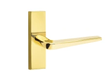 Emtek<br />Brass Modern Athena Lever (ATN) - Select a Rose