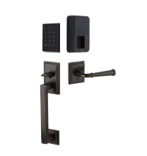 Emtek<br />EMP20206 - Emtek EMPOWERED 2 Touch Entry Set with Hamden Grip; Key-Free &amp; Bluetooth
