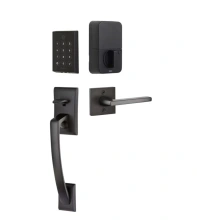 Emtek<br />EMP21214 - Emtek EMPOWERED 2 Touch Entry Set with Ares Grip; Key-Free, Bluetooth & Wi-Fi