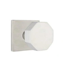 Emtek<br />S100 Square - Square Rose - Pick a Knob - PASSAGE