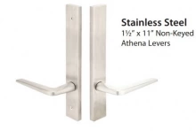 Emtek - 18A2 - Stainless Steel 2 x 10 5 1/4 C to C Multi Point 