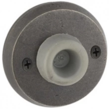 Emtek<br />2255 Sandcast Bronze - Sandcast Bronze Wall Bumper - #2 Rosette Style