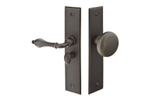 Emtek<br />2291 - Rectangular Brass Screen Door Lock