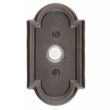 Emtek<br />2411 - DOORBELL BUTTON WITH 11 CAST BRONZE ROSETTE
