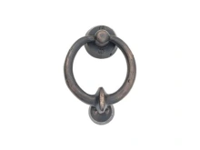 Emtek<br />86060 - BRONZE DOOR KNOCKER RING PULL 4"