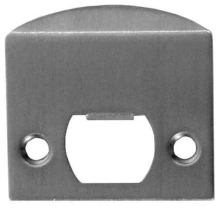 Emtek<br />86086 - EXTENDED LIP STRIKE, SQUARE CORNERS