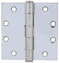 Emtek<br />92015 - HEAVY DUTY HINGE PAIR 4.5" x 4.5" (SQUARE CORNER)