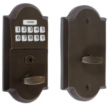 Emtek<br />E1001 - Sandcast Bronze Electronic Keypad Deadbolt