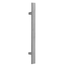 First Impressions Custom Door Pulls<br />SUM150 SMTSAL - Summit 150 - Door Pull - 5/8" Thick Solid Ruler Grip With 1-1/2" Face And Straight Square Mounts In Aluminum