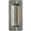 Rocky Mountain Hardware<br />PDL-FP204 - Pocket Door Lock Set - 2" x 4-1/4" Rectangular Flush Pulls