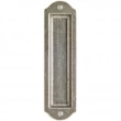 Rocky Mountain Hardware<br />PDL-FP259 - Pocket Door Lock Set - 2-1/2" x 9" Arched Flush Pulls