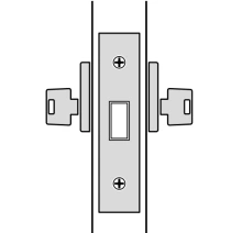 FSB Door Hardware <br />MDD Deadbolt Function N - FSB Deadbolt Series MDD - Function N - Key x Key Deadbolt