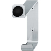 FSB Door Hardware  - 3646 00001 - Stainless Steel Coat Hook with Door Stop