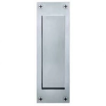 FSB Door Hardware  - 4210 09000 - Aluminum Flush Pull for Locking Door 4210 Passage