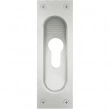 FSB Door Hardware <br />4211 0002 - Aluminum Flush Pull 4211 with PZ Cut-Out