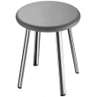 FSB Door Hardware <br />8243 00000 - Stainless Steel Fixed Height, Free-Standing Stool