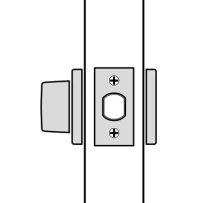 FSB Door Hardware <br />HDD Deadbolt Function S - FSB Deadbolt Series HDD - Function S - Thumbturn Deadbolt w/ Emergency Release