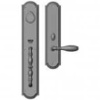 Rocky Mountain Hardware<br />G033/E063 - Entry Mortise Lock Set - 3-1/2" x 20" Exterior with 3" x 13" Interior Ellis Escutcheons
