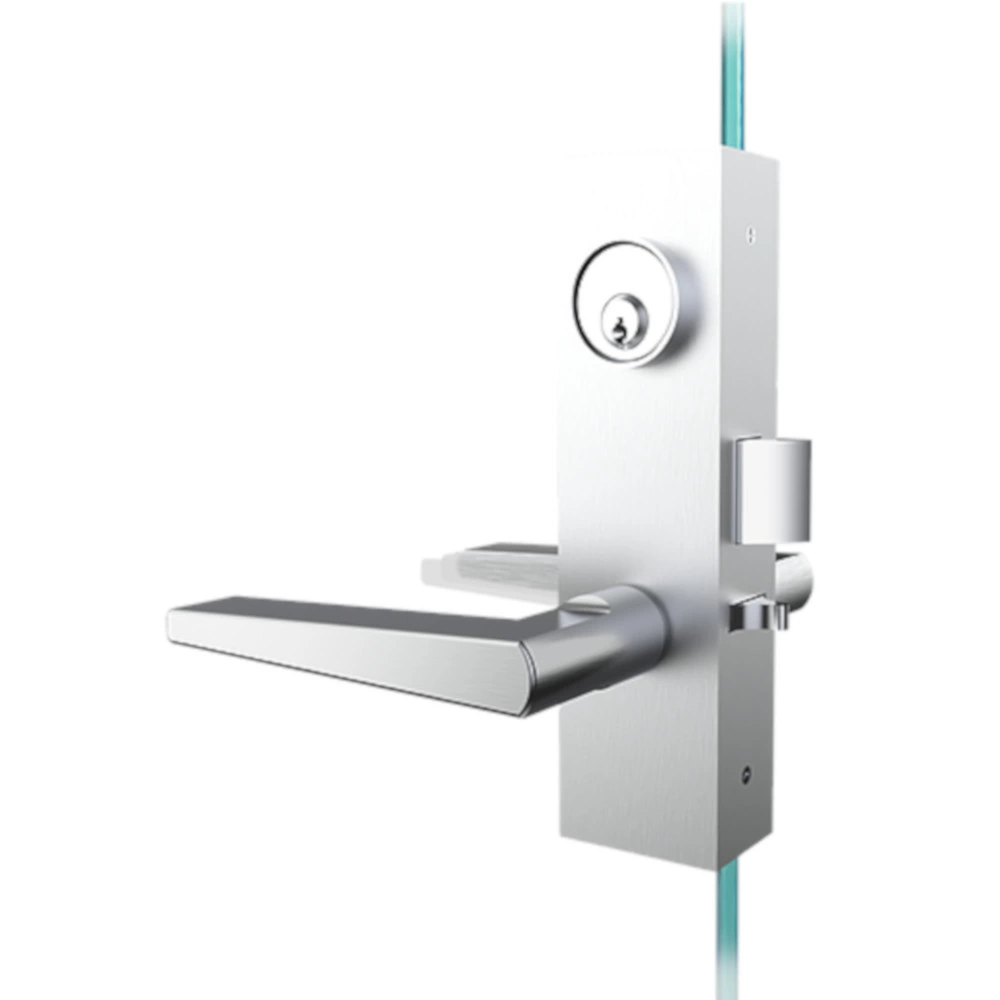 G17 & GO17 Series Small Body Glass Patch Lockset for Swing Door Applications