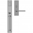 Rocky Mountain Hardware<br />G225/E211 - Entry Mortise Lock Set - 2-1/4" x 17" Exterior with 2-1/4" x 8" Interior Metro Escutcheons