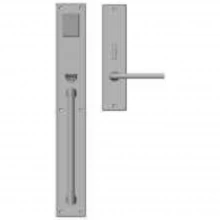 Rocky Mountain Hardware - G242/E207 - Entry Mortise Lock Set - 2-3/4" x 20" Exterior with 2-1/4" x 10" Interior Metro Escutcheons