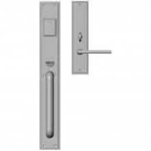 Rocky Mountain Hardware - G301/E313 - Entry Mortise Lock Set - 2-3/4" x 20" Exterior with 2-1/2" x 11" Interior Stepped Escutcheons