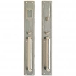 Rocky Mountain Hardware<br />G301/G302 - Entry Mortise Lock Set - 2-3/4" x 20" Stepped Escutcheons