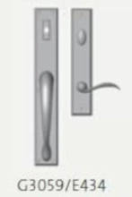 Rocky Mountain Hardware - G3059/E434 - Endura Trilennium Rectangular Entry Multi-Point Trim Only Rocky Mountain Hardware - G3059/E434 - Endura Trilennium Rectangular Entry Multi-Point Trim Only