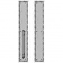 Rocky Mountain Hardware - G30731/G30731 - Push/Pull Dummy - 3" x 19" Corbel Rectangular Escutcheons