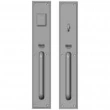 Rocky Mountain Hardware<br />G320/G322 - Entry Mortise Lock Set - 3-1/2" x 20" Stepped Escutcheons