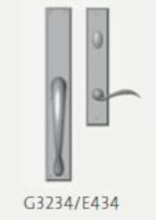 Rocky Mountain Hardware - G3234/E434 - Endura Trilennium Rectangular Inactive/Thumb Turn Multi-Point Trim Only