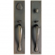 Entry Mortise Lock Set - 3-1/2" x 18" Rectangular Escutcheons