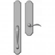 Rocky Mountain Hardware<br />G763/E706 - Full Dummy Set - 2-3/4" x 20" Exterior with 3" x 13" Interior Arched Escutcheons